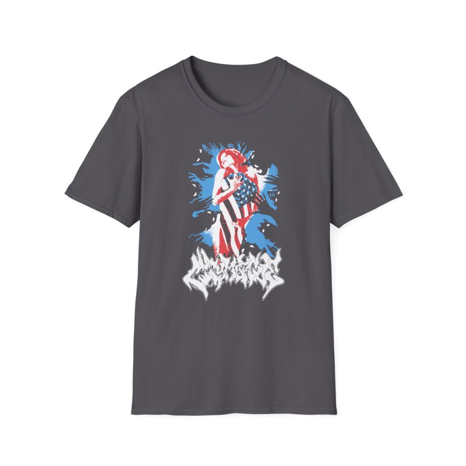 CM My Bloody America Flag Unisex Softstyle T-shirt
