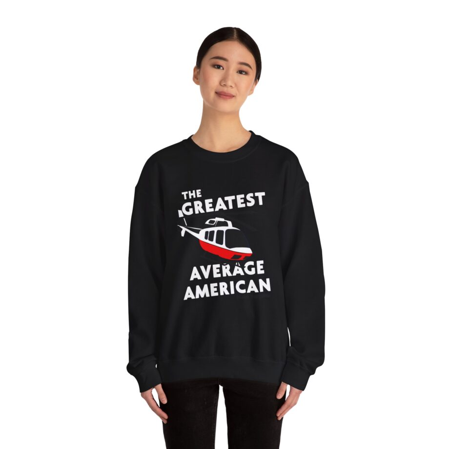The Greatest Average American Nate Bargatze Unisex Heavy Blend™ Crewneck Sweatshirt