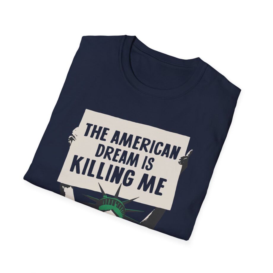 Green Day Lady Liberty Protest Unisex Softstyle T-shirt