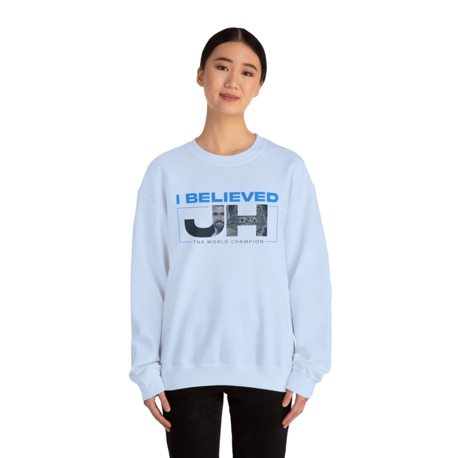 Joe Hendry  I Believed Tna World Champion Unisex Heavy Blend™ Crewneck Sweatshirt
