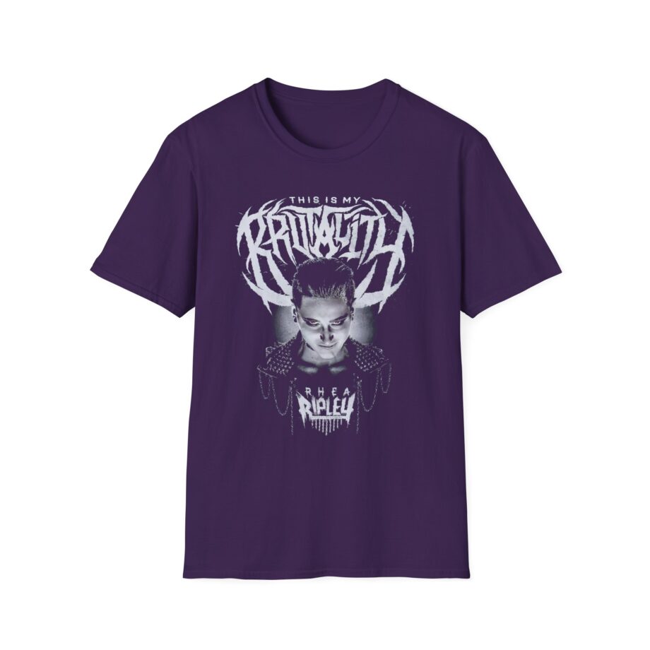 Rhea Ripley This Is My Brutality  Unisex Softstyle T-Shirt