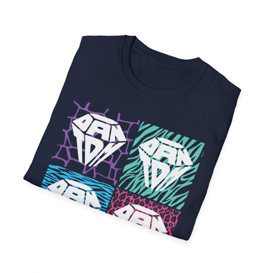 Dan Tdm Hair Metal Diamonds Unisex Softstyle T-shirt