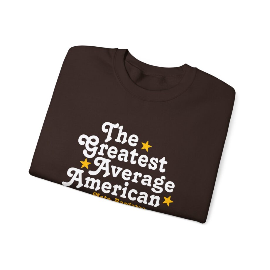 The Greatest Average American Nate Bargatze Unisex Heavy Blend™ Crewneck Sweatshirt