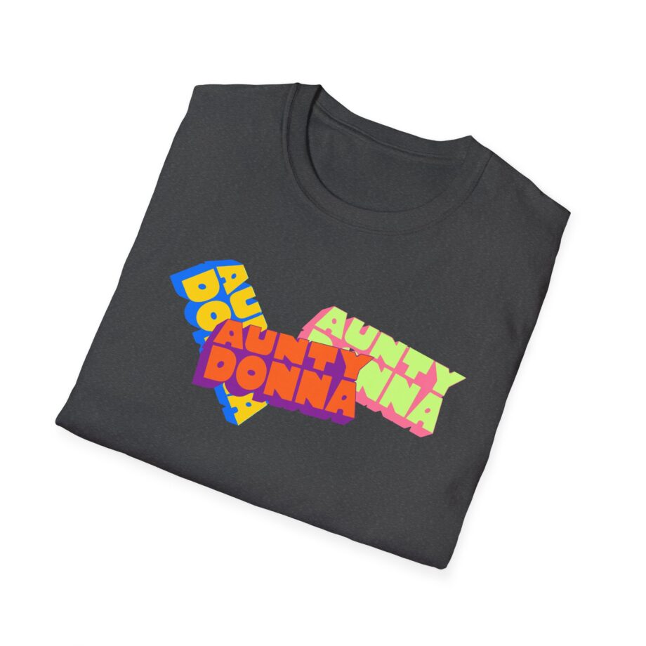 Aunty Donna Three Logo Unisex Softstyle T-shirt