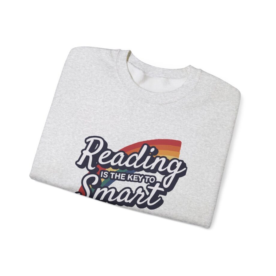 Nate Bargatze Reading is the Key to Smart Unisex Heavy Blend™ Crewneck Sweatshirt