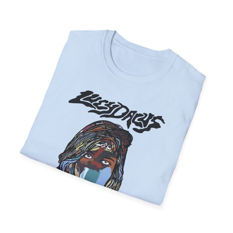 Lucy Dacus Portrait Baseball Raglan Unisex Softstyle T-Shirt