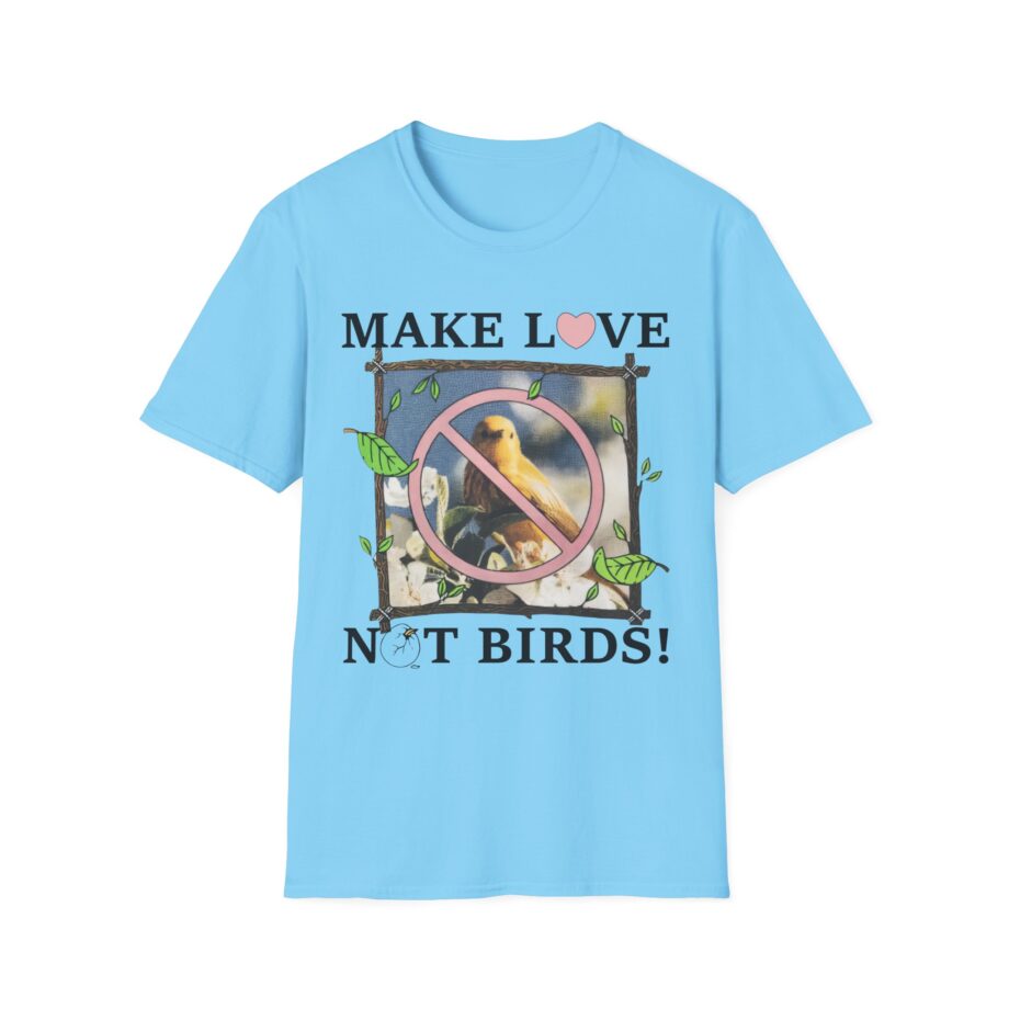 Birds Arent Real Unisex Softstyle T-shirt