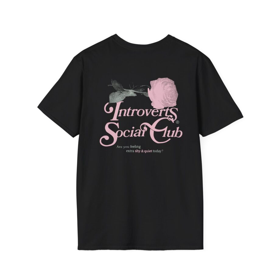 Kallmekris Introverts Social Club  Unisex Softstyle T-Shirt