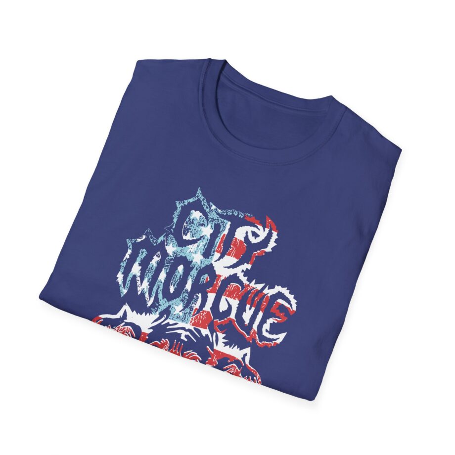 CM My Bloody America Knife Unisex Softstyle T-shirt