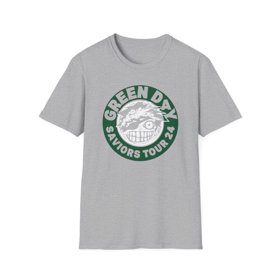 Green Day Saviors Tour 24 Satin Bomber Unisex Softstyle T-shirt