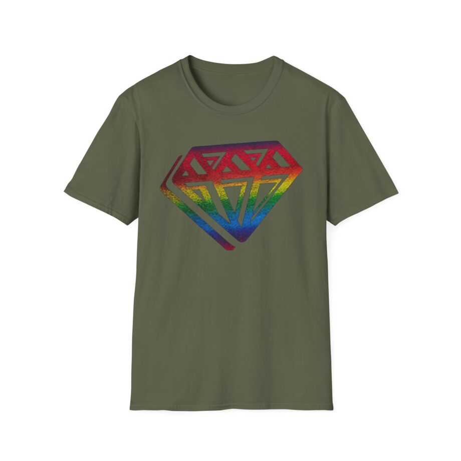 Dan Tdm Graffiti Rainbow Unisex Softstyle T-shirt