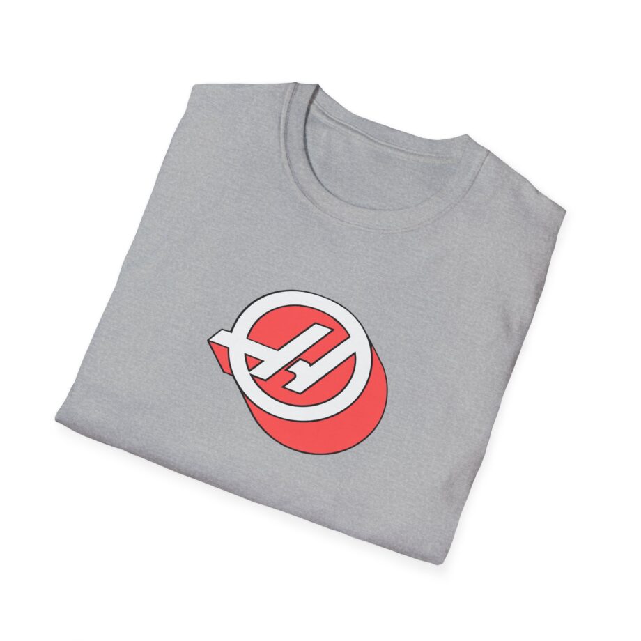 Haas F1 3d Roundel  Unisex Softstyle T-Shirt