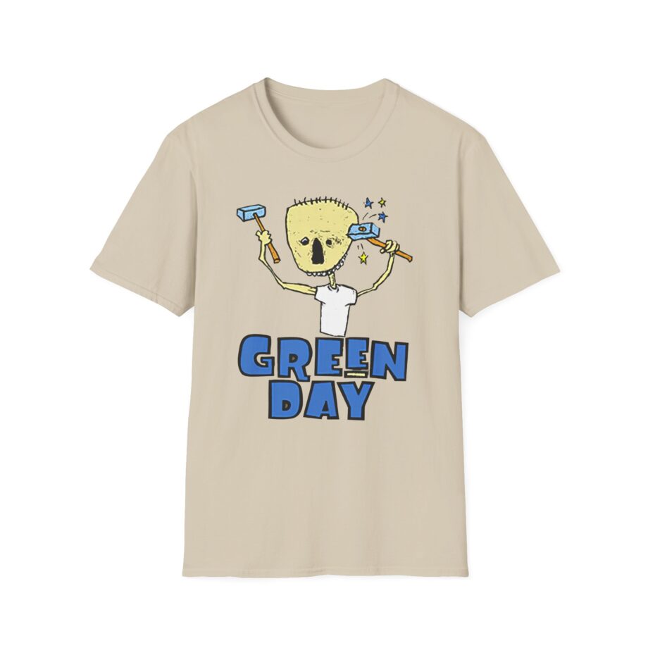 Green Day Nimrod Vintage Hammer Unisex Softstyle T-shirt