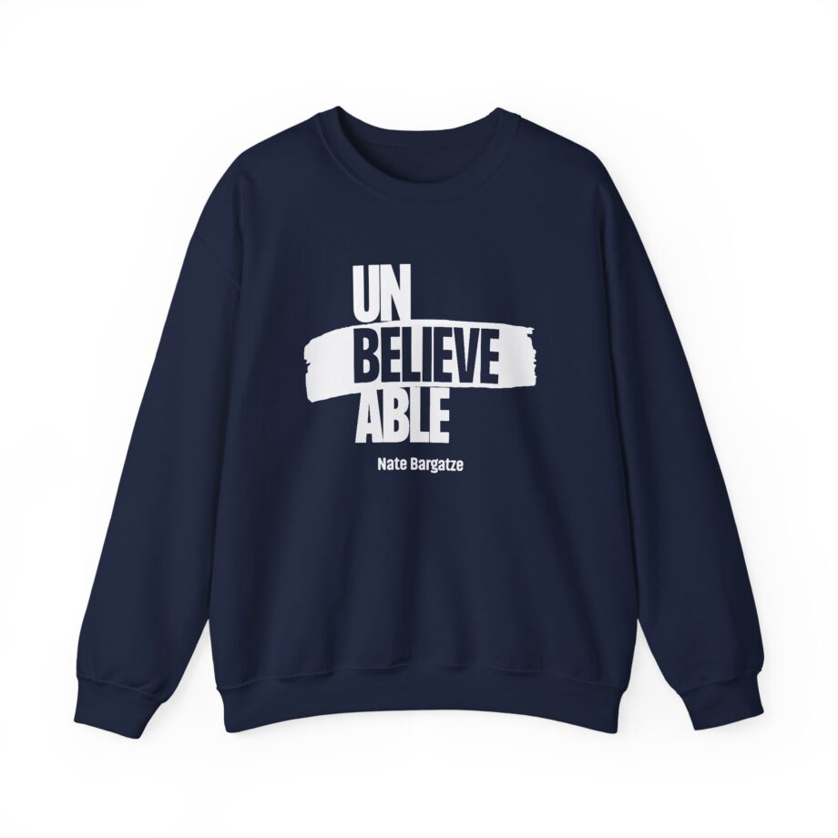 Nate Bargatze Unbelievable Unisex Heavy Blend™ Crewneck Sweatshirt