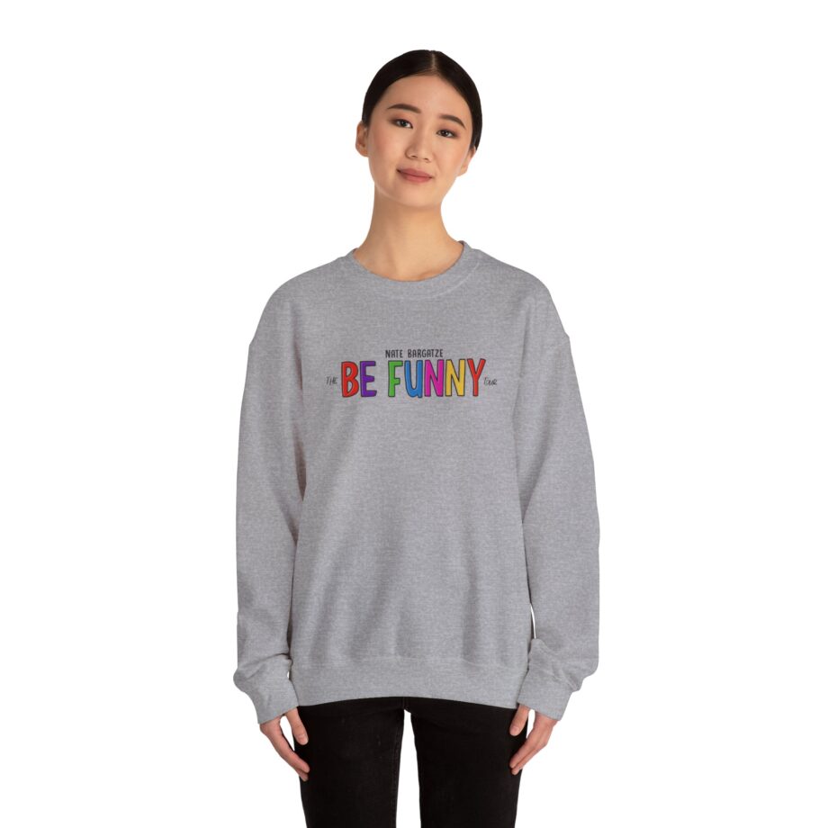 Nate Bargatze the Be Funny Tour Unisex Heavy Blend™ Crewneck Sweatshirt