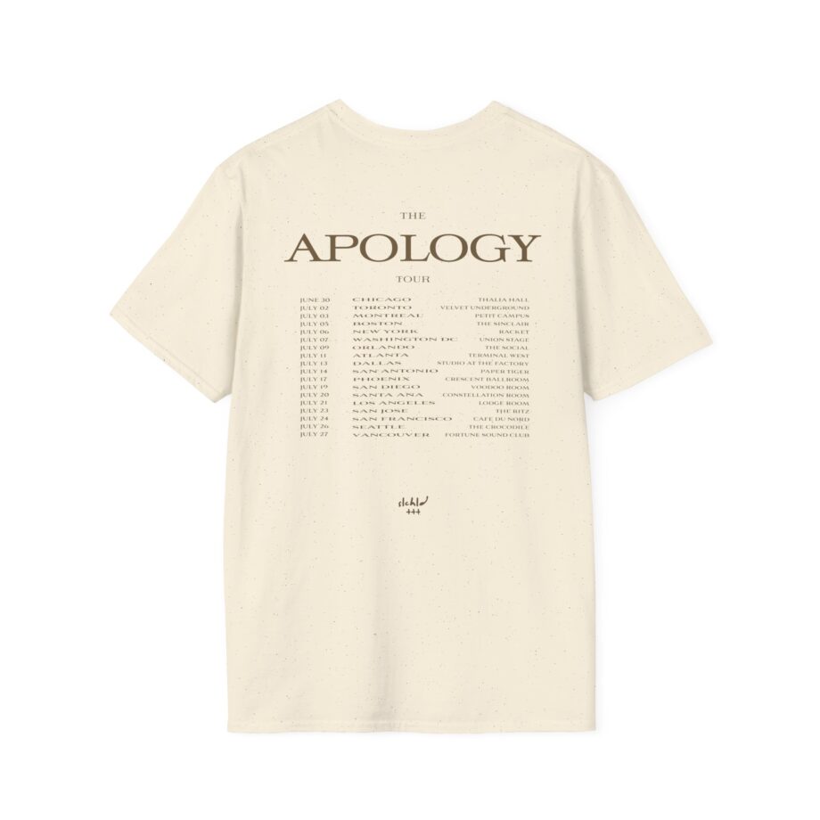 Wave to Earth Slchld 'apology' Na Tour Unisex Softstyle T-Shirt