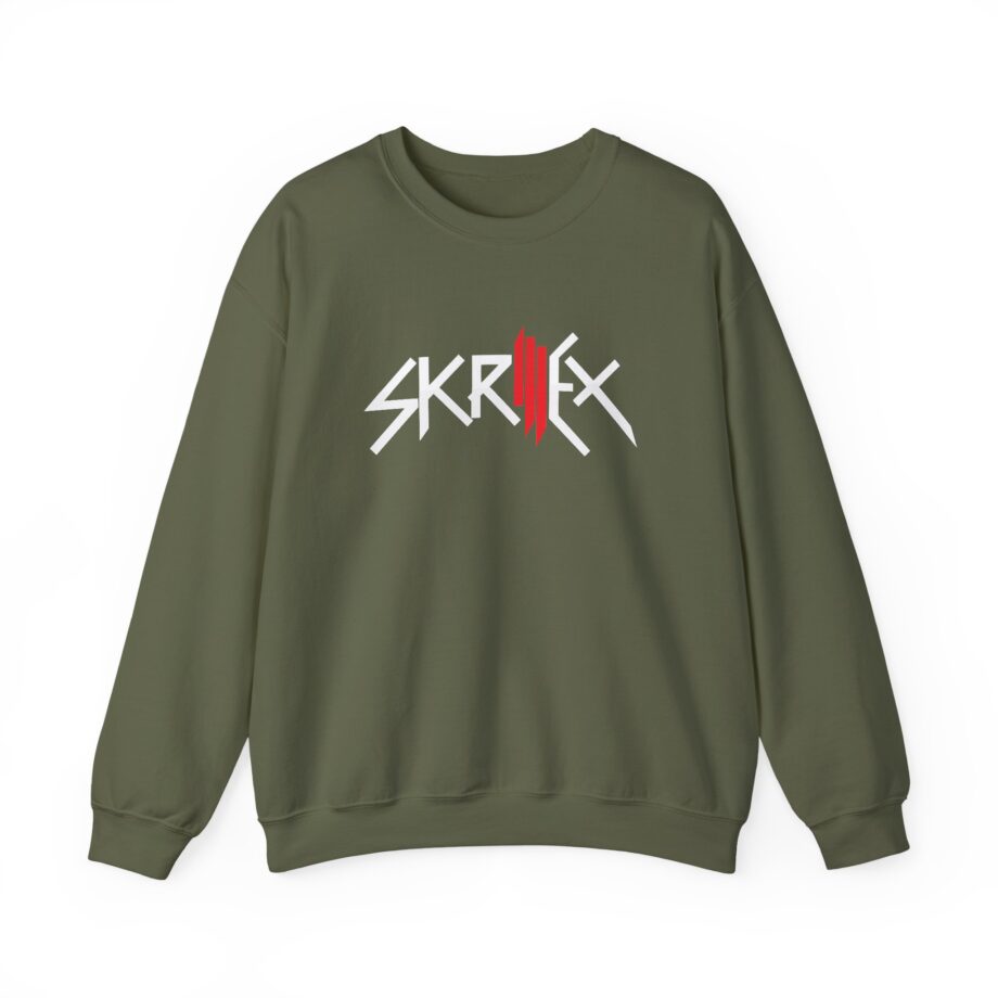Skrillex Logo Unisex Heavy Blend™ Crewneck Sweatshirt