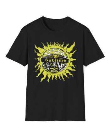 Sublime Psychedelic Sun Unisex Softstyle T-shirt