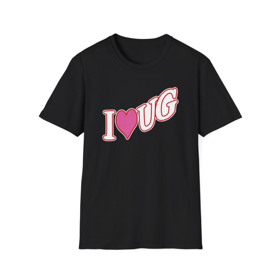 Undergrunn I Love Ug Unisex Softstyle T-Shirt