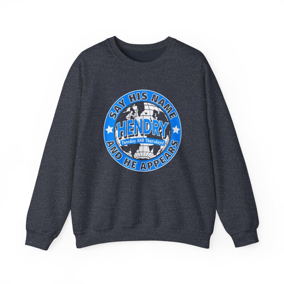 Say His Name Joe Hendry Unisex Heavy Blend™ Crewneck Sweatshirt