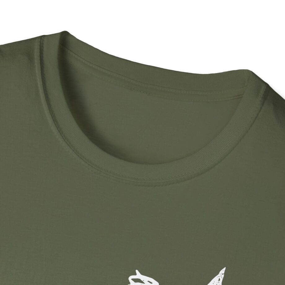 Green Day Cat and Sword Unisex Softstyle T-shirt