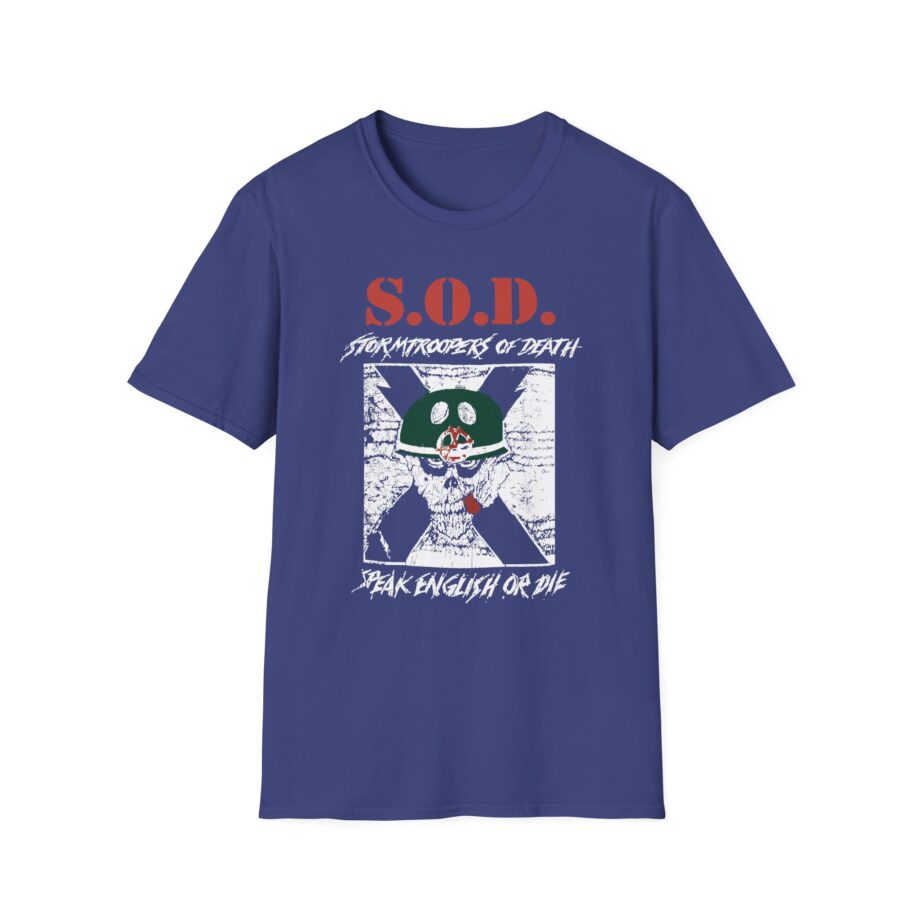 Vintage 80’s Sod Stormtroopers of Death Unisex Softstyle T-shirt