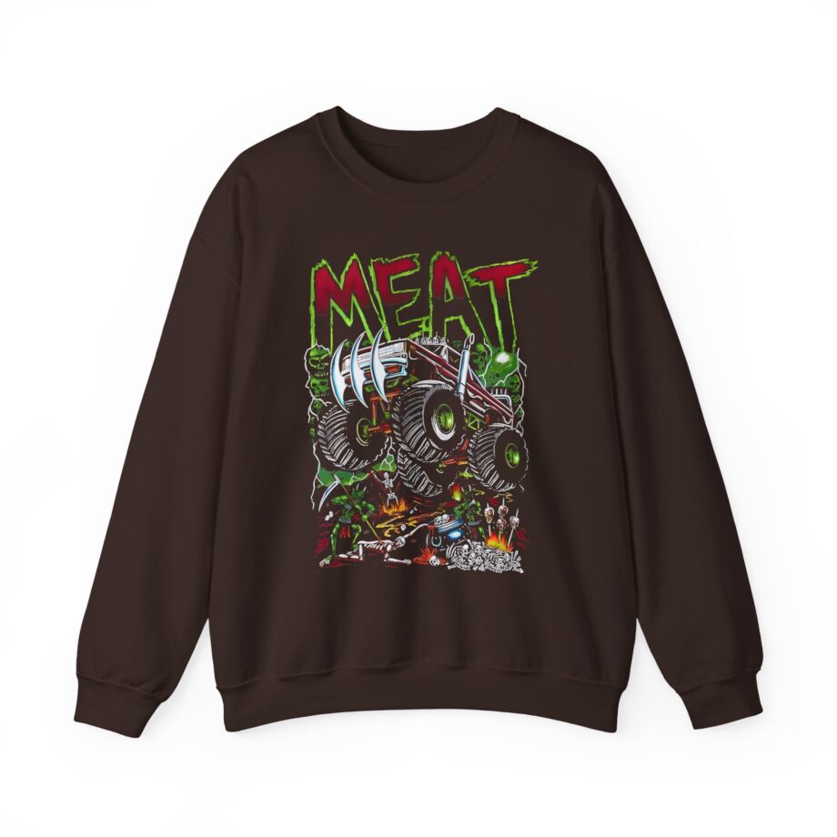 Papa Meat  Unisex Heavy Blend™ Crewneck Sweatshirt