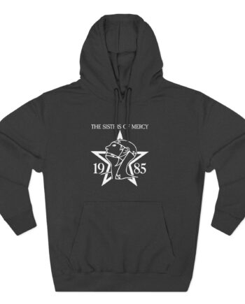 The Sisters Of Mercy 1984 Three-Panel Fleece Hoodie