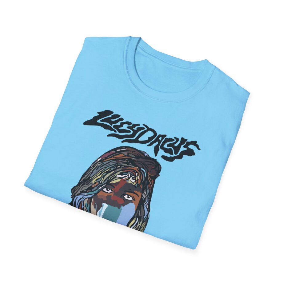 Lucy Dacus Portrait Baseball Raglan Unisex Softstyle T-Shirt