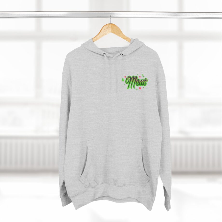 Papa Meat Margaret Three-Panel Fleece Hoodie