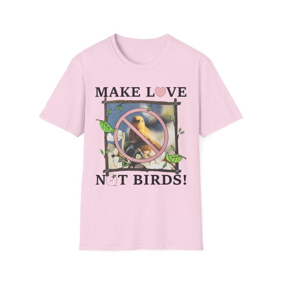 Birds Arent Real Unisex Softstyle T-shirt