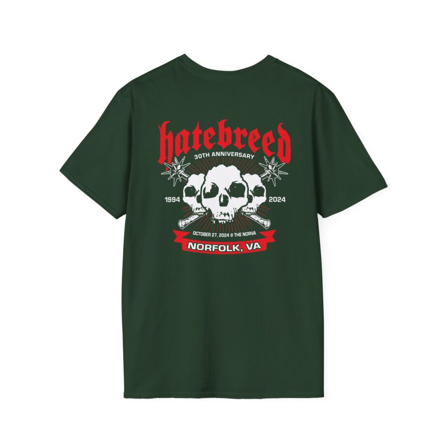 Hatebreed Norfolk Va Tonight Unisex Softstyle T-Shirt