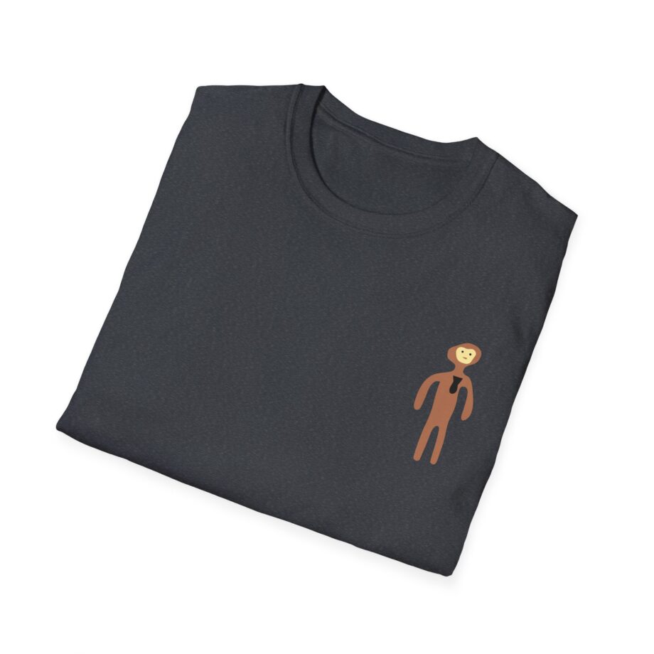 Monke Embroidered  Unisex Softstyle T-Shirt
