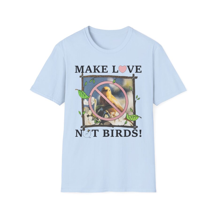 Birds Arent Real Unisex Softstyle T-shirt