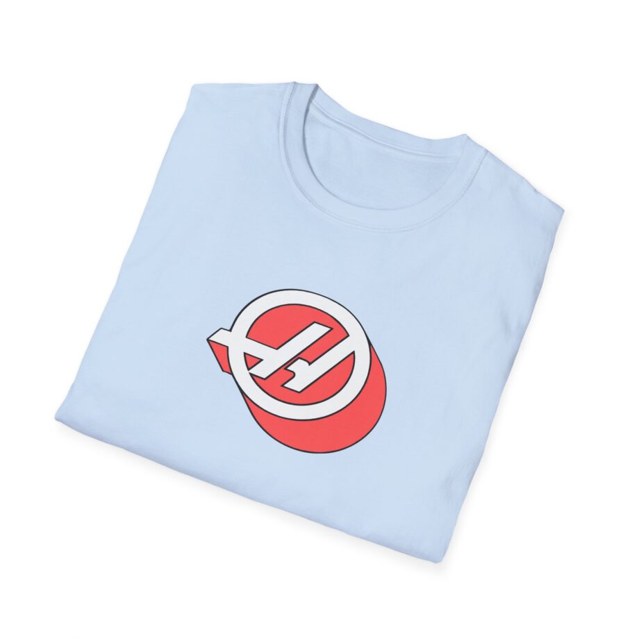 Haas F1 3d Roundel  Unisex Softstyle T-Shirt