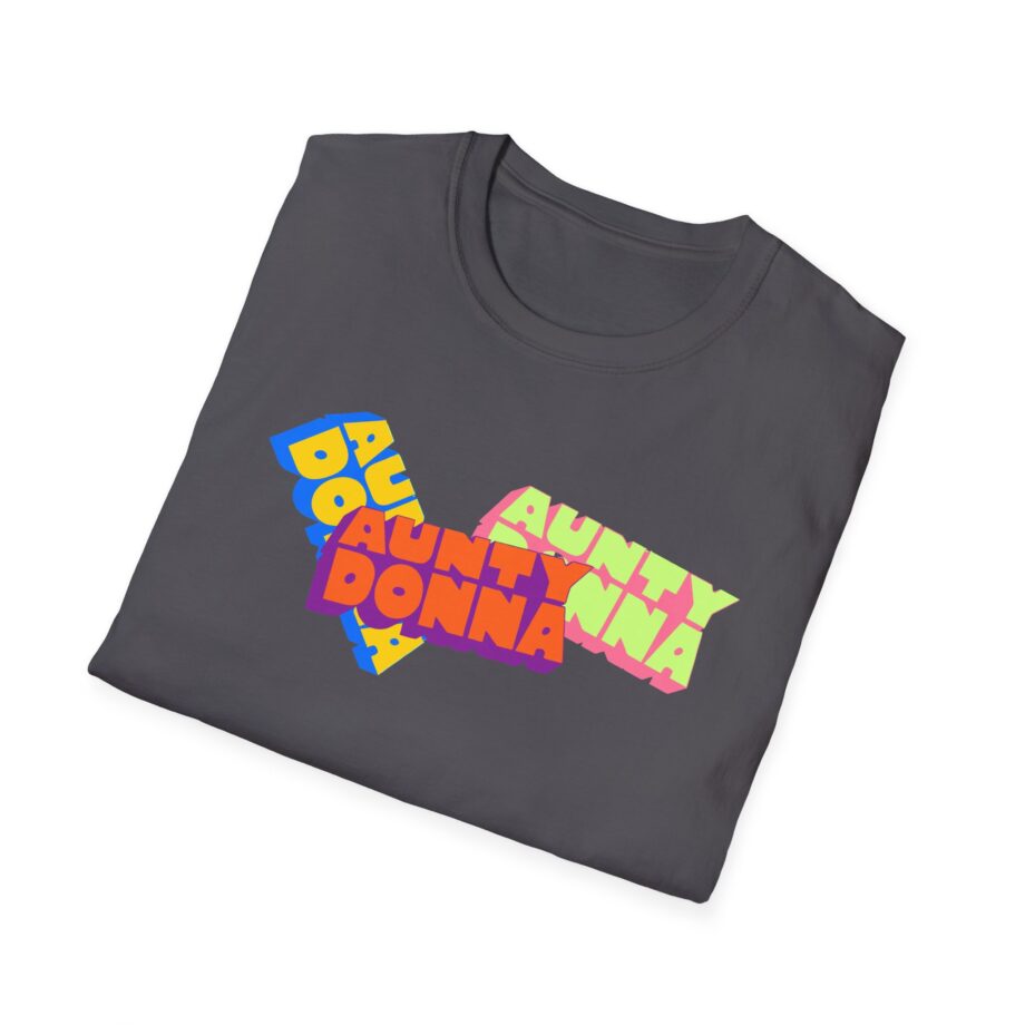 Aunty Donna Three Logo Unisex Softstyle T-shirt