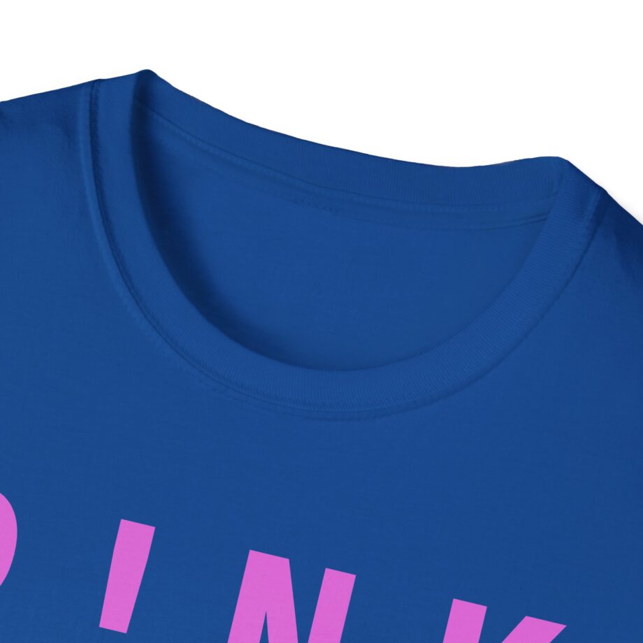 Pink Trustfall Praise Unisex Softstyle T-shirt
