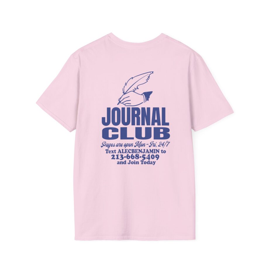 Alec Benjamin Journal Club Unisex Softstyle T-shirt