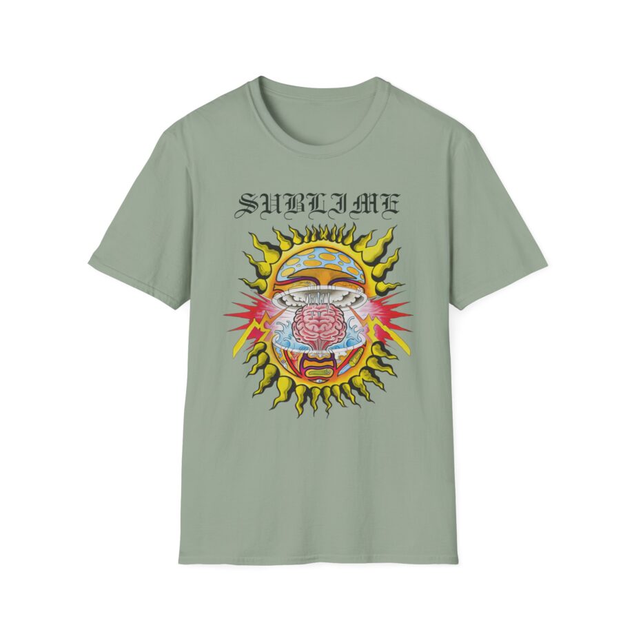 Sublime Mind-blown Sun Unisex Softstyle T-shirt