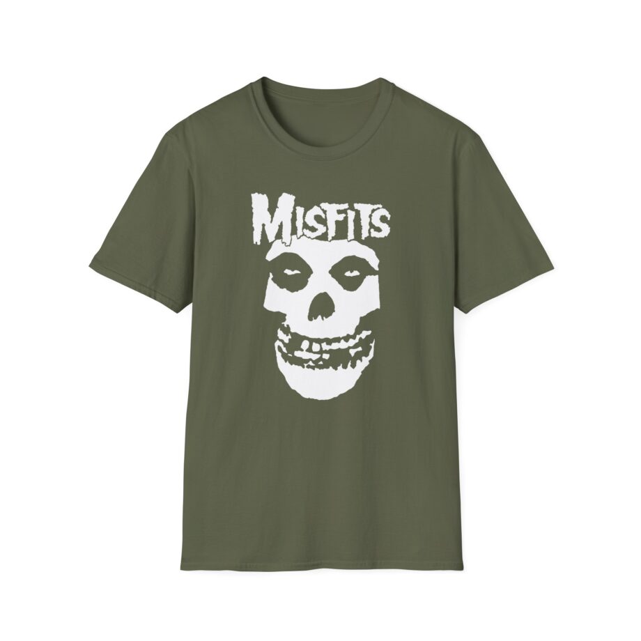 Misfits Fiend Skull Unisex Softstyle T-Shirt