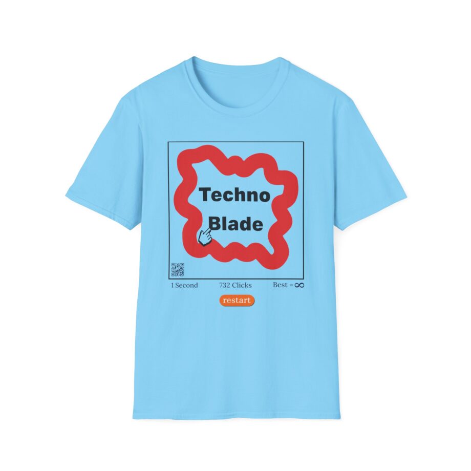 Technoblade Autoclicker Unisex Softstyle T-shirt