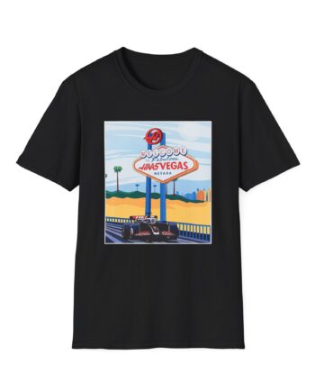 Haas F1 Las vegas Gp Unisex Softstyle T-Shirt