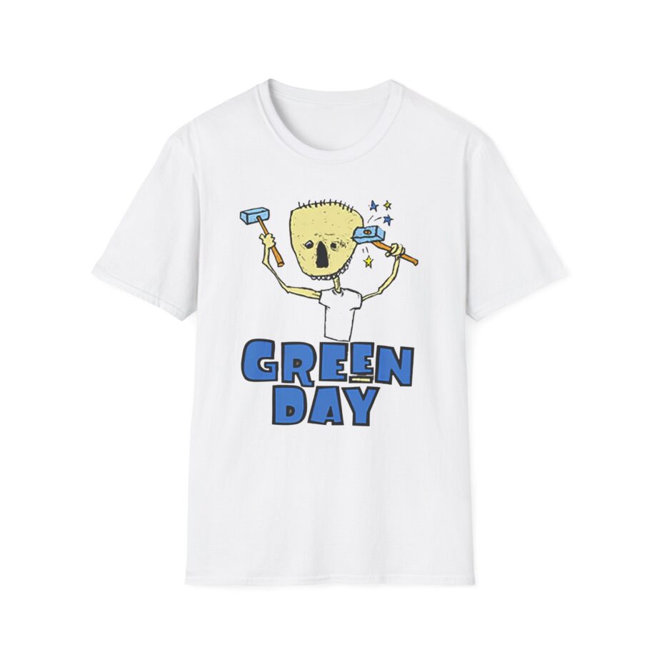 Green Day Nimrod Vintage Hammer Unisex Softstyle T-shirt