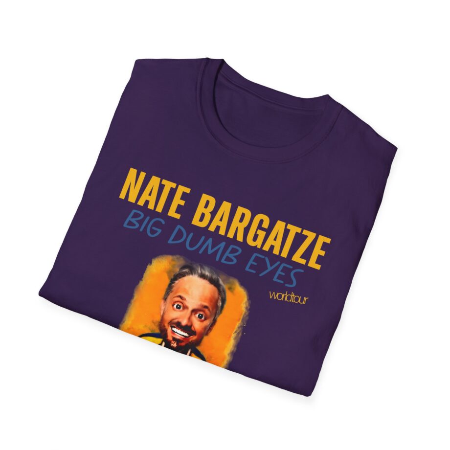 Nate Bargatze Big Dumb Eyes Tour Unisex Softstyle T-Shirt