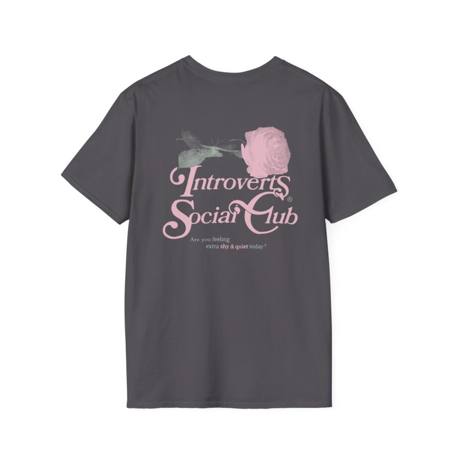 Kallmekris Introverts Social Club  Unisex Softstyle T-Shirt