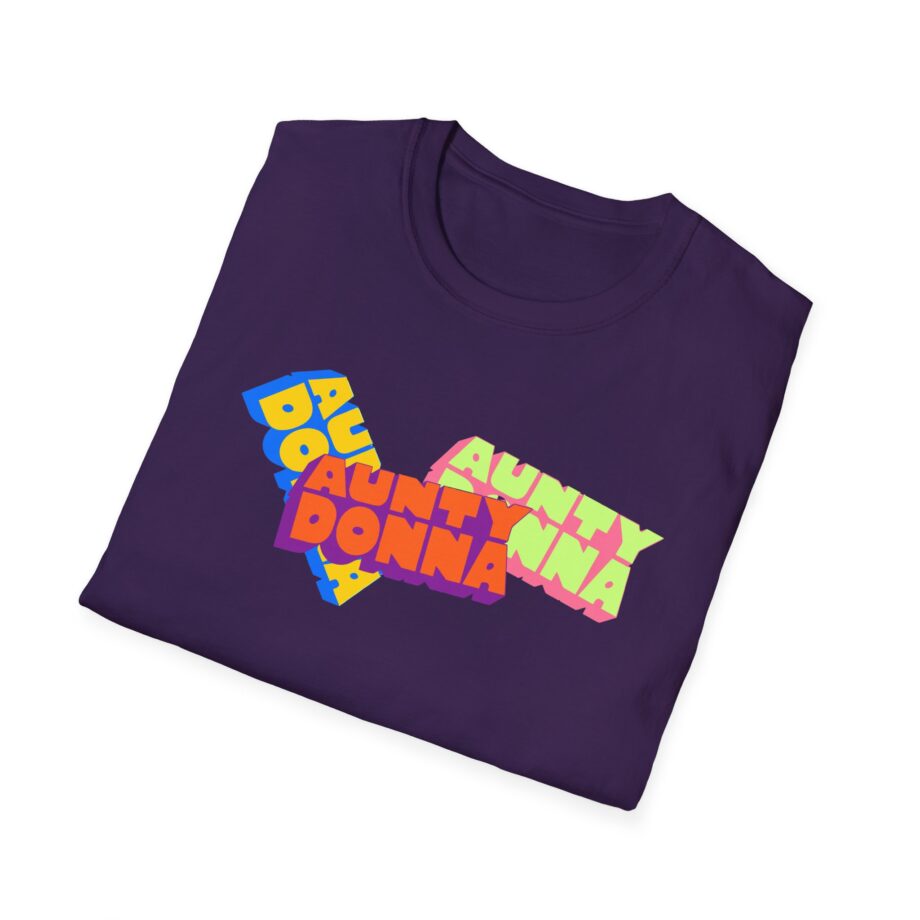 Aunty Donna Three Logo Unisex Softstyle T-shirt