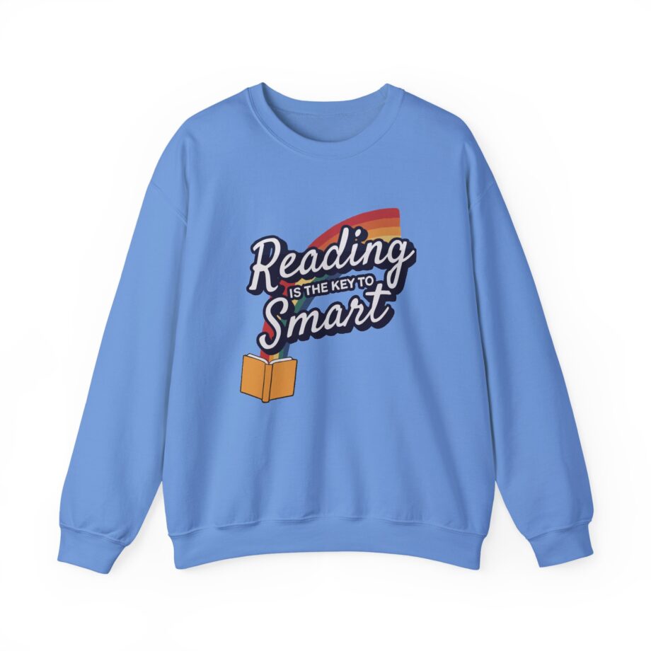 Nate Bargatze Reading is the Key to Smart Unisex Heavy Blend™ Crewneck Sweatshirt
