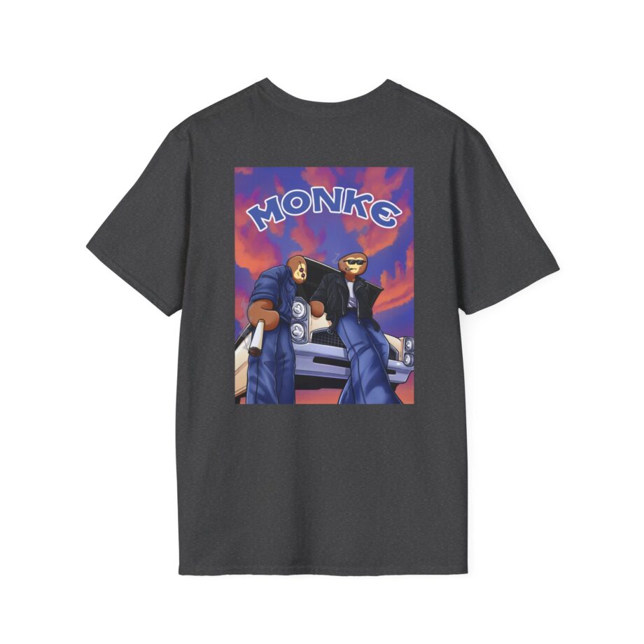 Spoonkid Dj Monke Unisex Softstyle T-Shirt