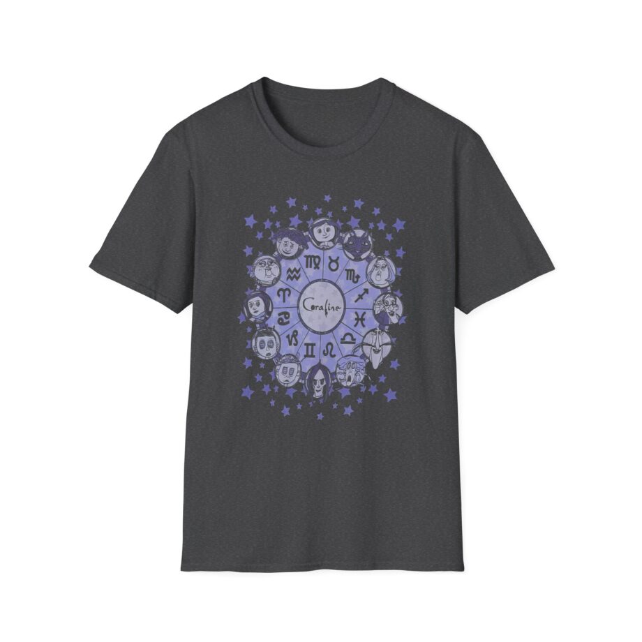 Coraline Astrological Chart Unisex Softstyle T-shirt