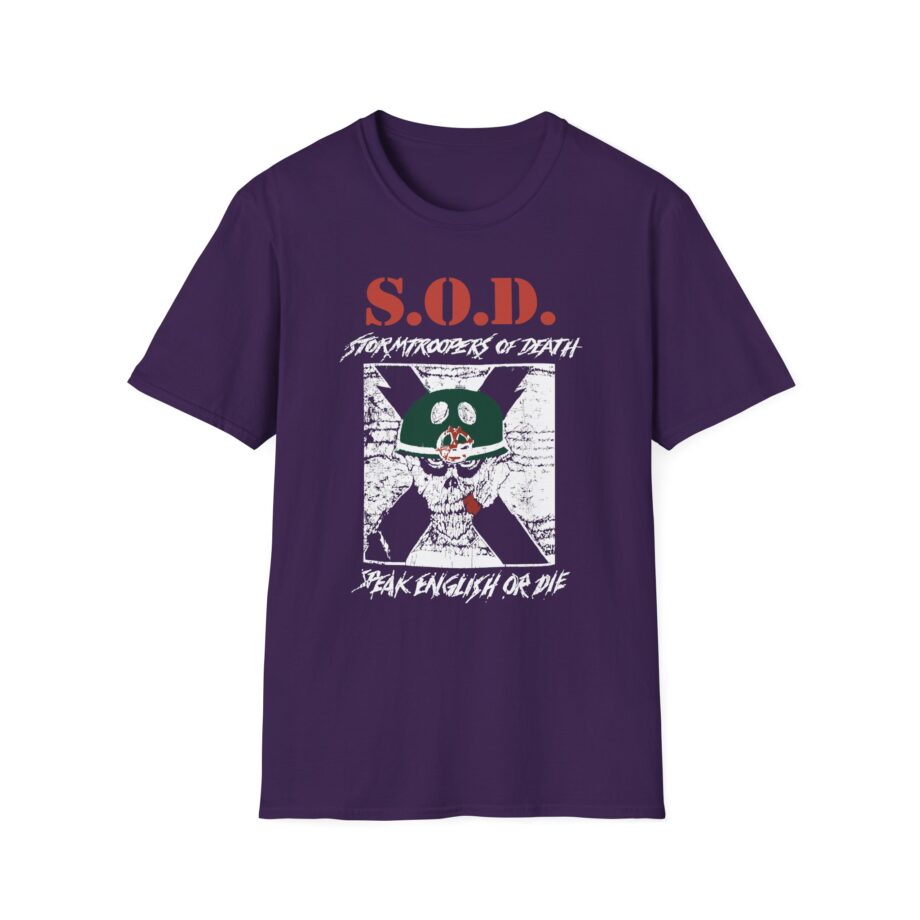 Vintage 80’s Sod Stormtroopers of Death Unisex Softstyle T-shirt